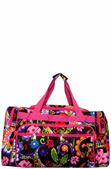 Printed Duffle Bag-LAB423/H/PK